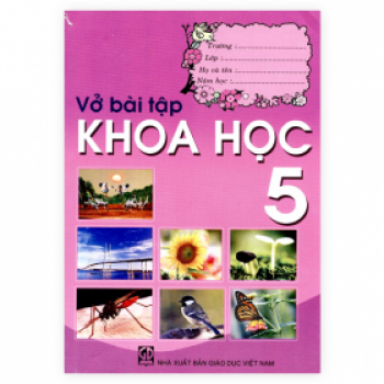 Vở Bài tập khoa học 5