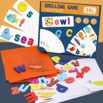 Spelling Game - Hộp Thẻ Học Ghép Chữ Cái Tiếng Anh, 52 Chữ Cái