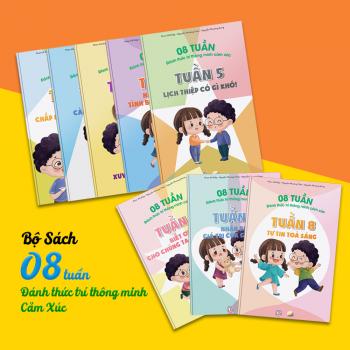 Bộ Sách 8 Tuần Đánh Thức Trí Thông Minh Cảm Xúc 