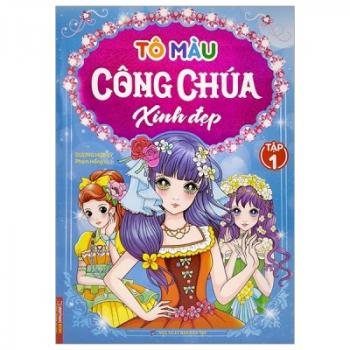 TÔ MÀU CÔNG CHÚA XINH ĐẸP 1