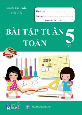 Bài tập tuần TOÁN 5 Tập 1