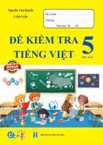 Đề kiểm tra TIẾNG VIỆT 5 Học Kì 2