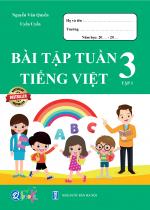 Bài tập tuần TIẾNG VIỆT 3 tập 1