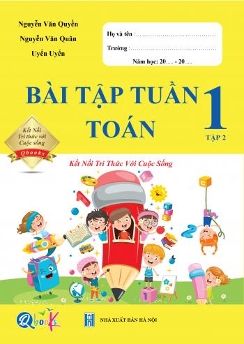 Bài tập tuần TOÁN 1 tập 2 (Kết nối tri thức với cuộc sống)