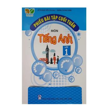 Phiếu Bài Tập Cuối Tuần Tiếng Anh 1 