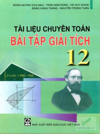 Tài Liệu Chuyên Toán Bài Tập Giải Tích 12