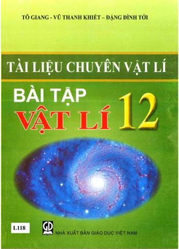 Tài Liệu Chuyên Vật Lí - Bài Tập Vật Lí 12 