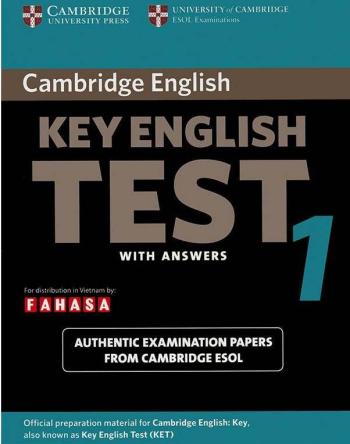 Cambridge Key English Test (KET) 1  