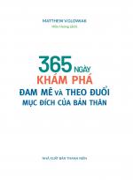 365 Ngày Khám Phá Đam Mê Và Theo Đuổi Mục Đích Của Bản Thân