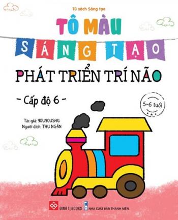 Tô Màu Sáng Tạo - Phát Triển Trí Não - Cấp Độ 6